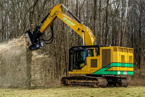 tree grinder attachment for excavator